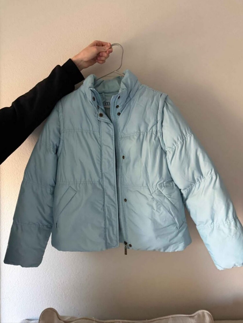 Light Blue Women's Puffer Jacket